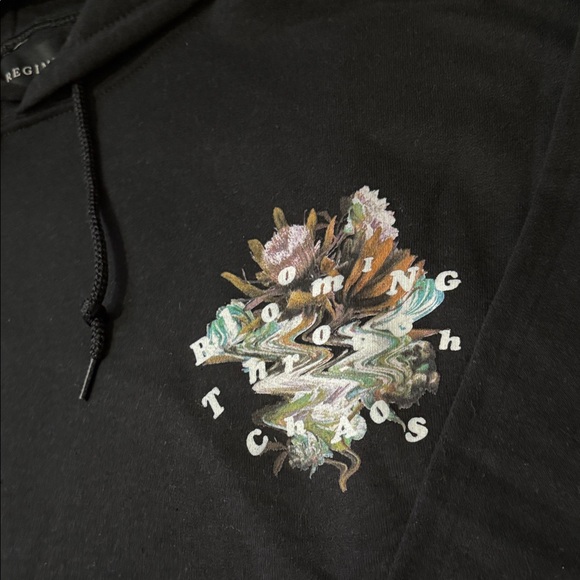 Civil Regime Black Hoodie for Men - Picture 2 of 11